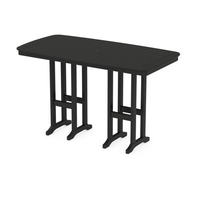 POLYWOOD Nautical 37" x 72" Bar Table