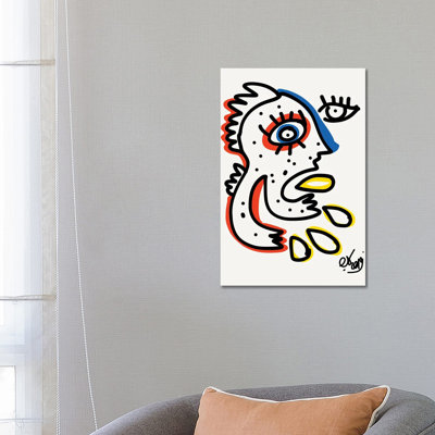 French Graffiti Art by Emmanuel Signorino - Wrapped Canvas Print