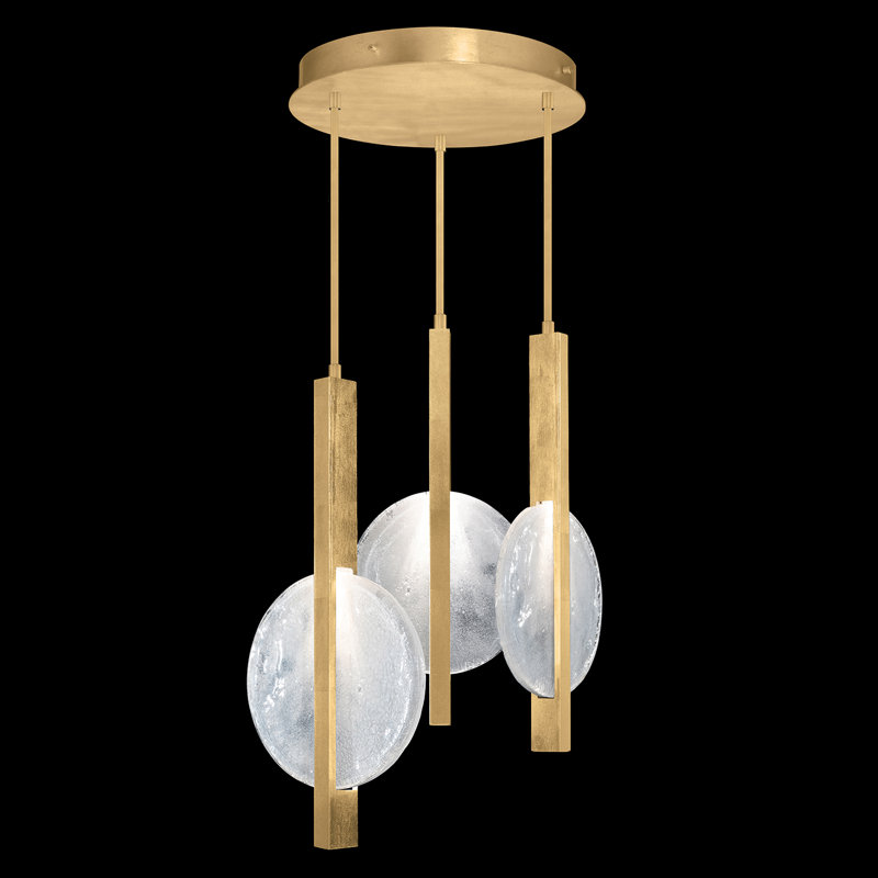 Selene 6 - Light LED Cluster Pendant, Gold
