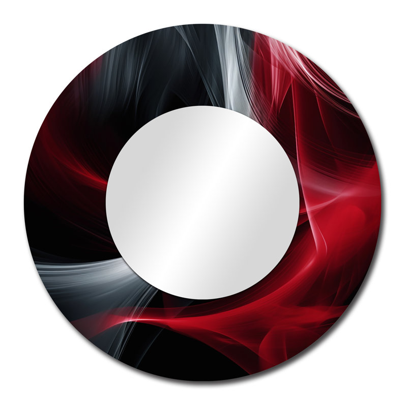 Miroir mural Pentti, 29 po x 29 po, Rond