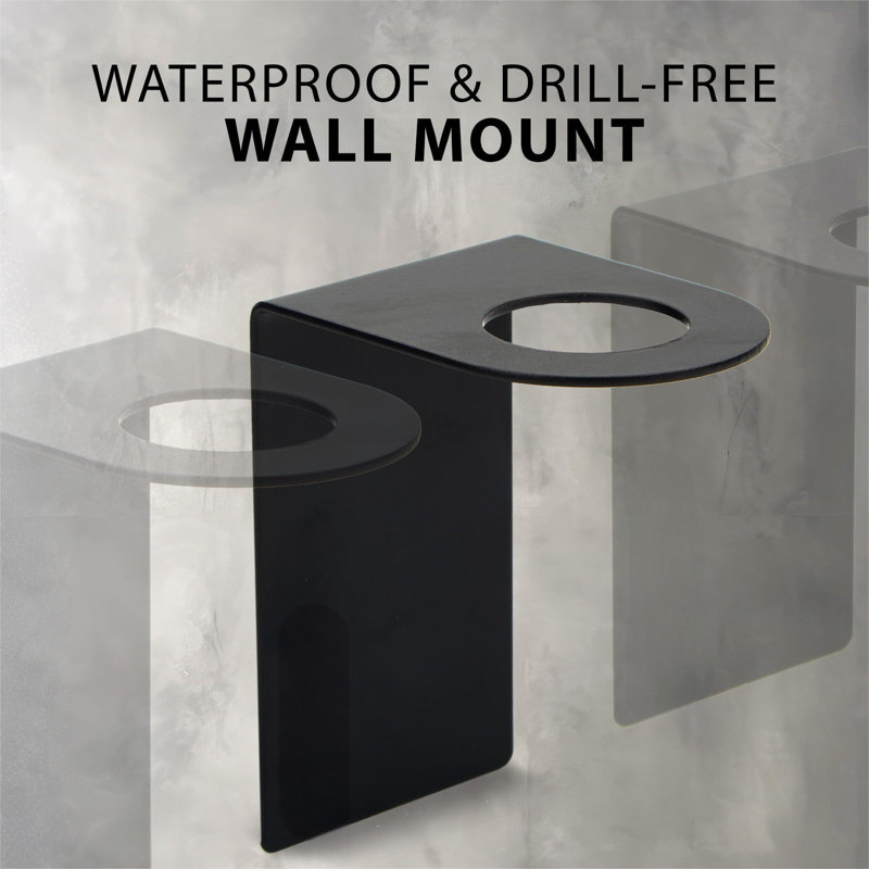 Stylish Shampoo And Conditioner Dispenser Set Of 3 For Wall Mount - Modern Drill Free 21Oz Shower Soap Bottles With Labels - Easy Refill Body Wash Dispensers For An Instant Bathroom Decor Upgrade