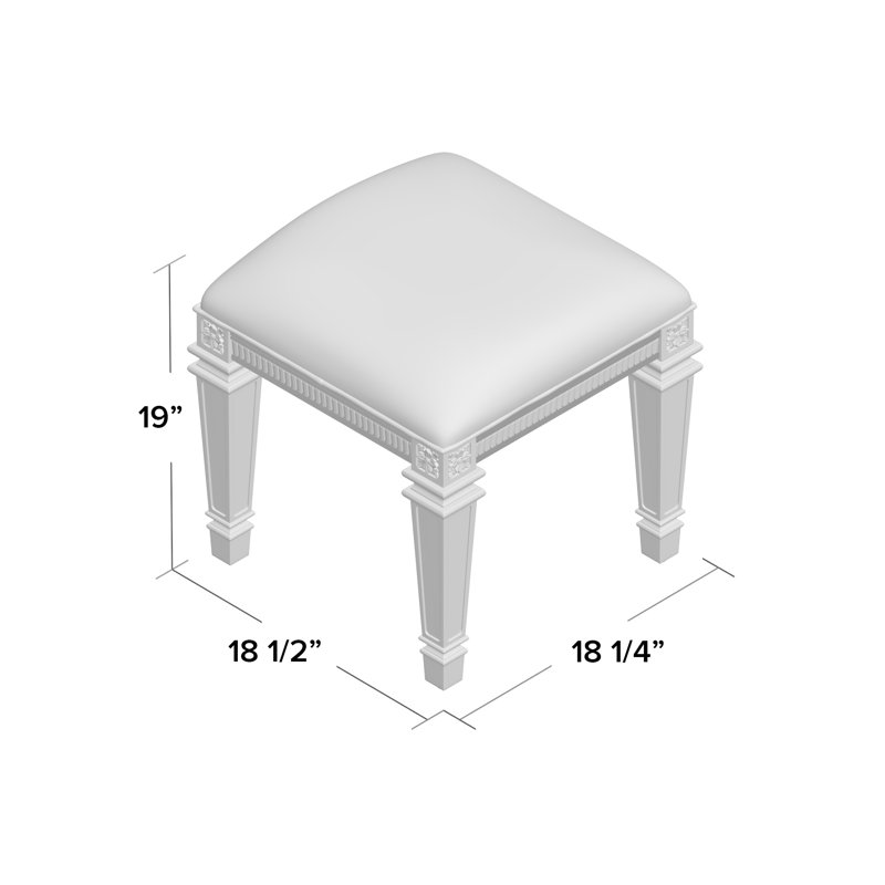 Tabouret de coiffeuse Skaggs