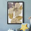 «Neutral Pansy I», reproduction d'art sur toile encadrée-457729048-457729637