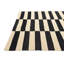 Tapis noir et blanc Newsom