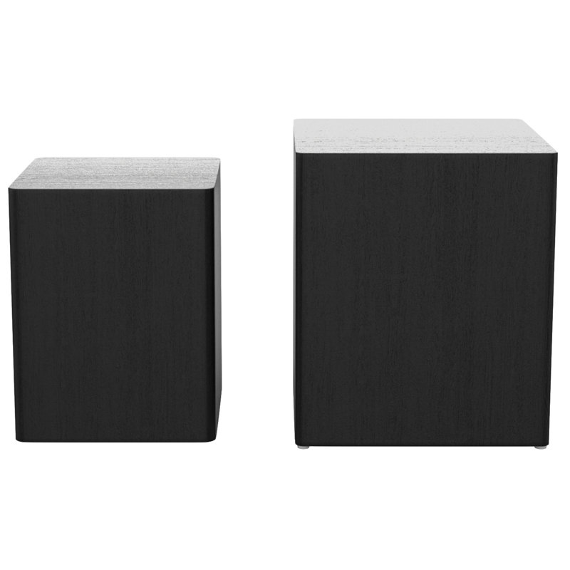 2 - Piece Living Room Table Set, Black