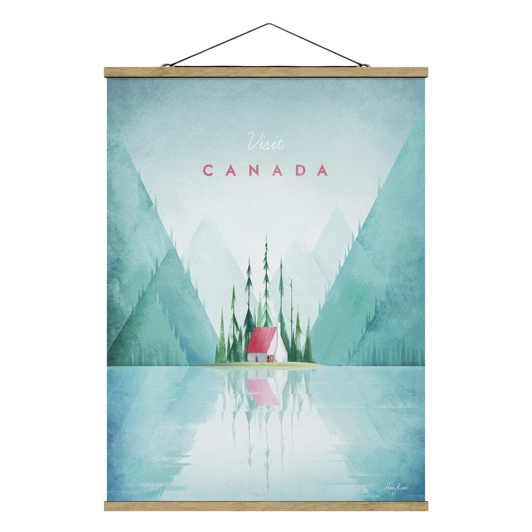 Wandbild Travel Poster - Kanada