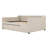 Full Upholstered Tufted Daybed with 2 Drawers