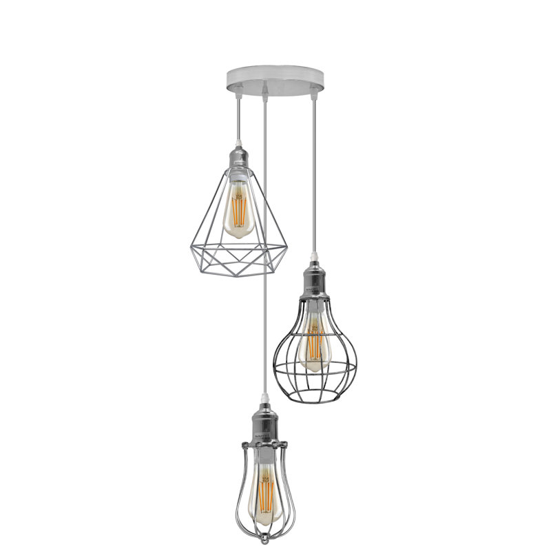 3 - Light Chrome Pendant