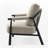 Boucle Accent Lounge Chair Plush Modern Armchair-895453469