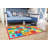 Furnish my Place 745 ABC with Animal ABC Area Rug for Kids | Educational Alphabet | Animals Children Rug | Contemporary Design | Multicolor-223289454