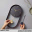 Cast Iron Wall Clock
