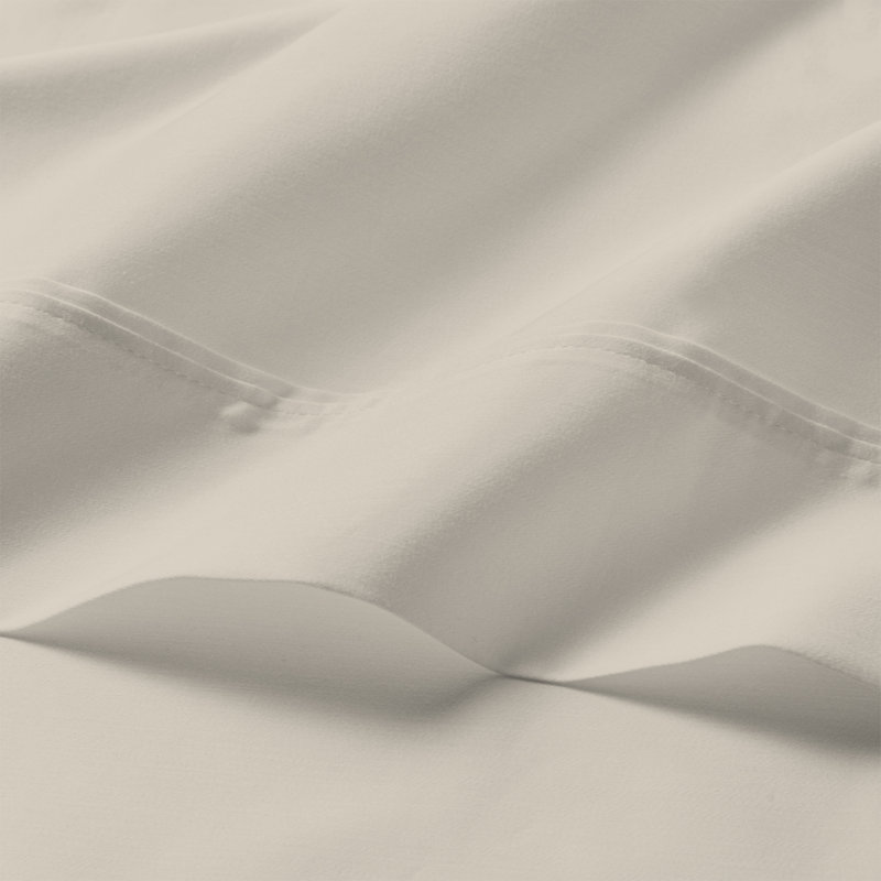 1000TC Ultra-Soft & Silky Luxury Egyptian Cotton Sheet Set, Ivory, Queen Sheet Case Pack+1 Fitted Sheet+2 Pillowcase