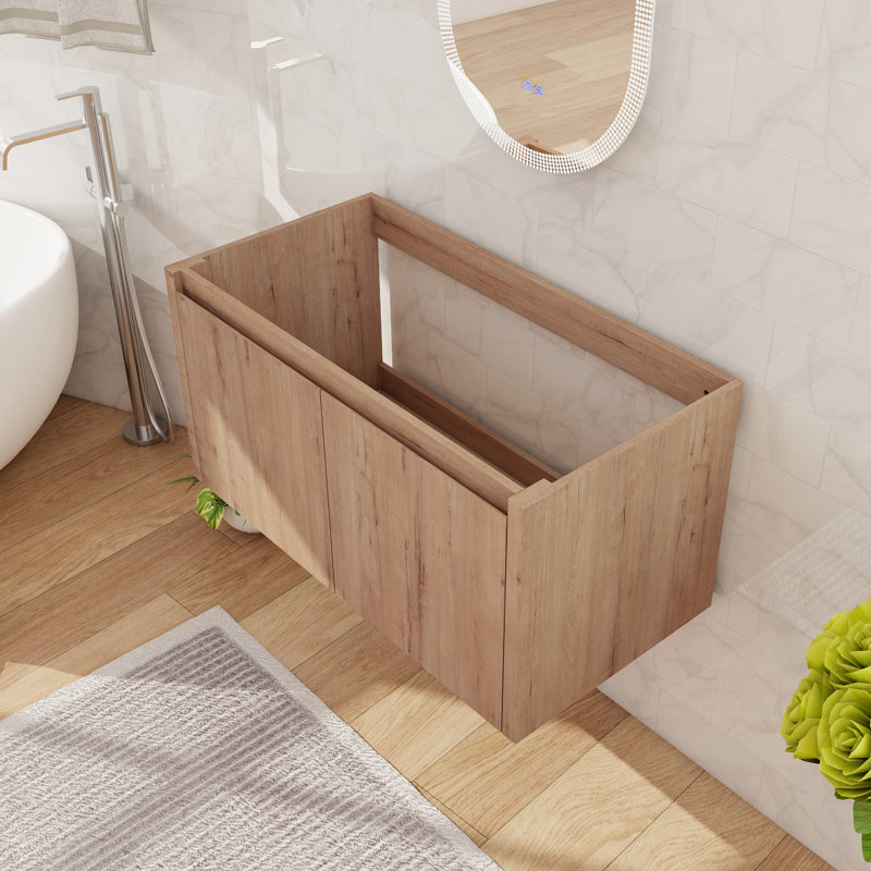 Base de meuble-lavabo mural 36 "avec 2 portes