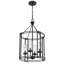 Lustre cylindrique 4 lumières