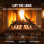 Steel Fireplace Grate-1261327975