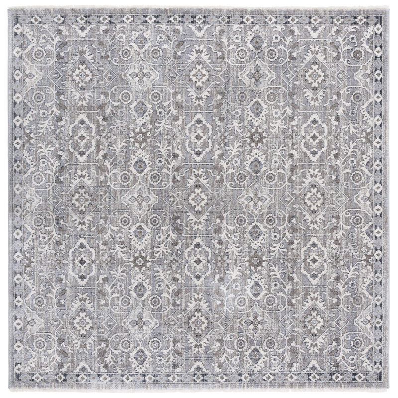 Oriental Indoor Rug, Square 6'7"