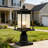 Rustic Outdoor Pillar Lantern Head for Garden