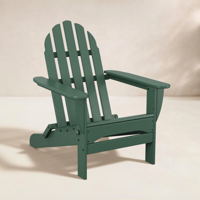 POLYWOOD Classic Adirondack Folding Adirondack Chair