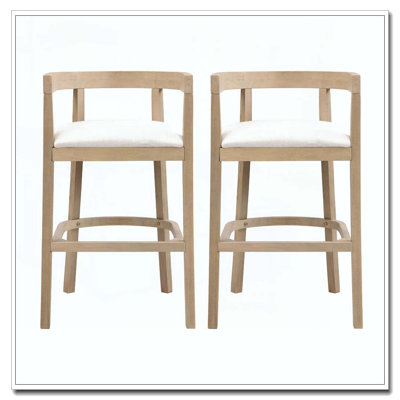 Rubberwood Counter Stool
