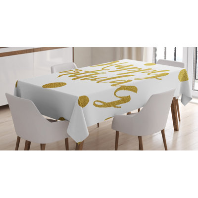 Birthday Tablecloth