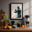 Wolf in Motion Modern - Framed Print-394966810-394966813