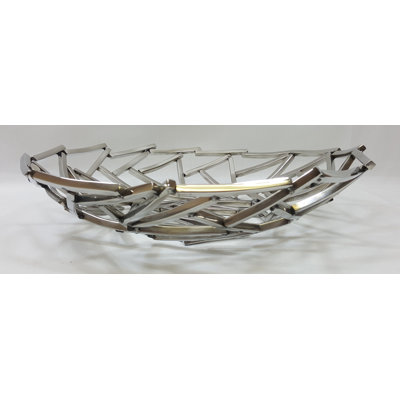 Best Desu, Inc. Positano Stainless Steel Platter
