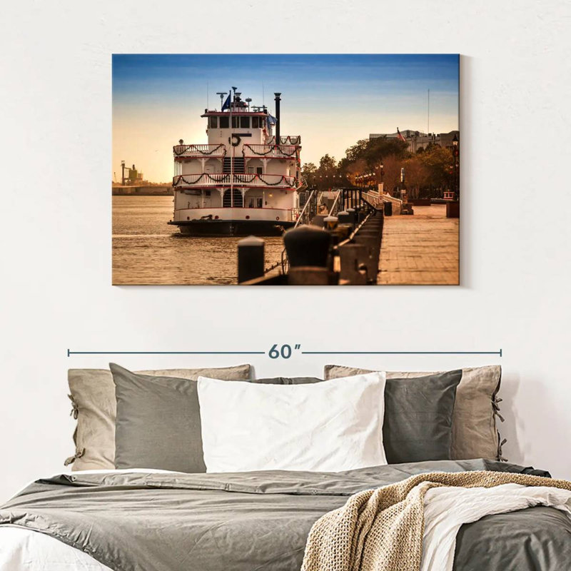 Mehar Savannah Riverboat, 32" H x 48" W