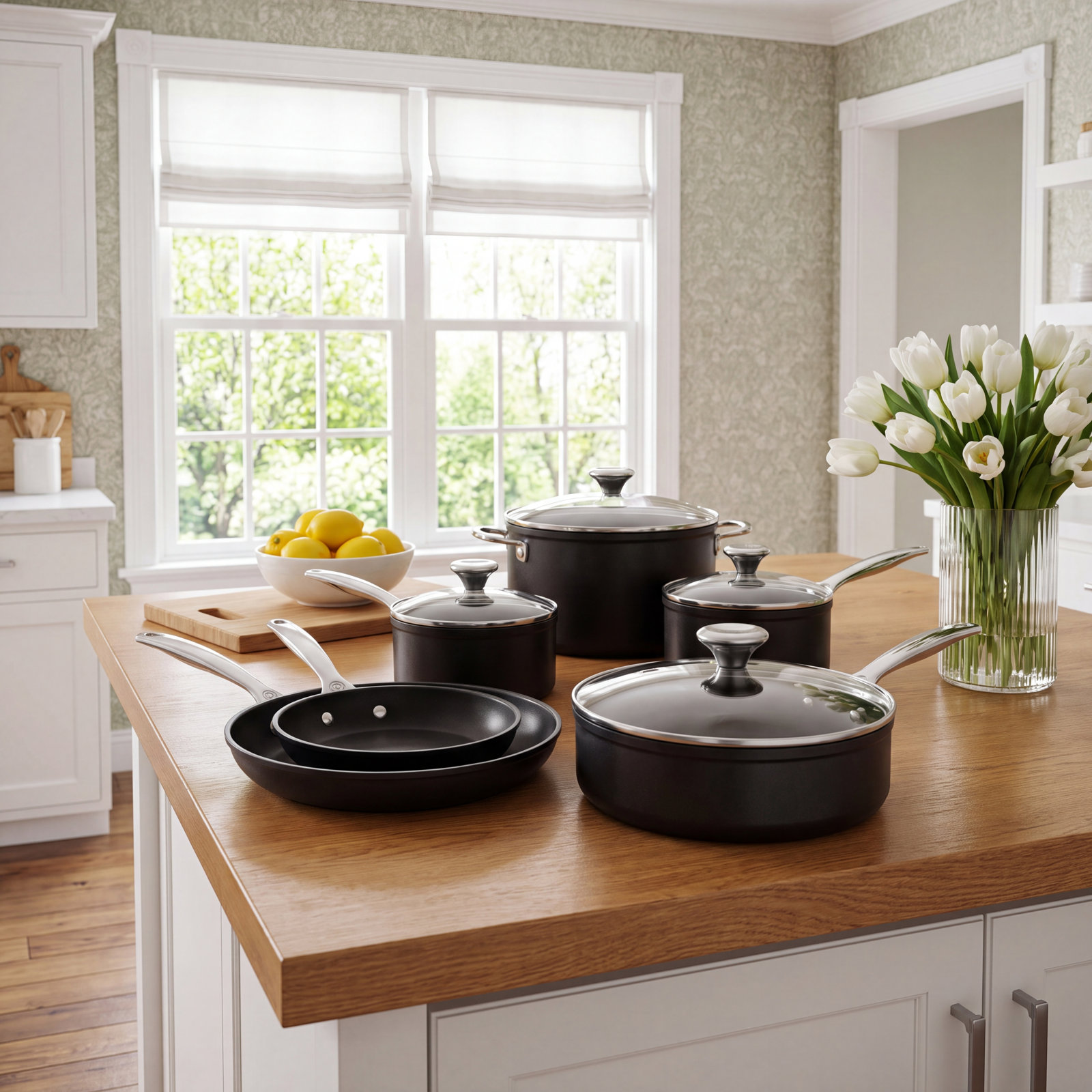 Le Creuset Toughened Non-Stick 10-Piece Set