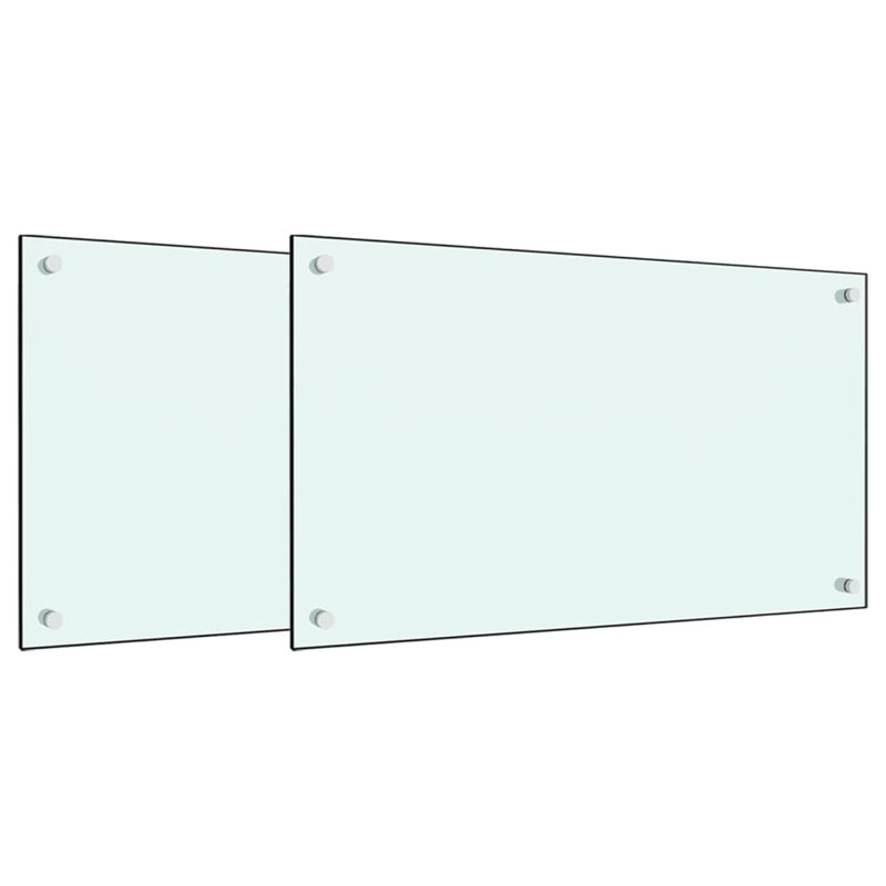 Chalfont Glass Peel and Stick Panel, 70 x 50 cm, white