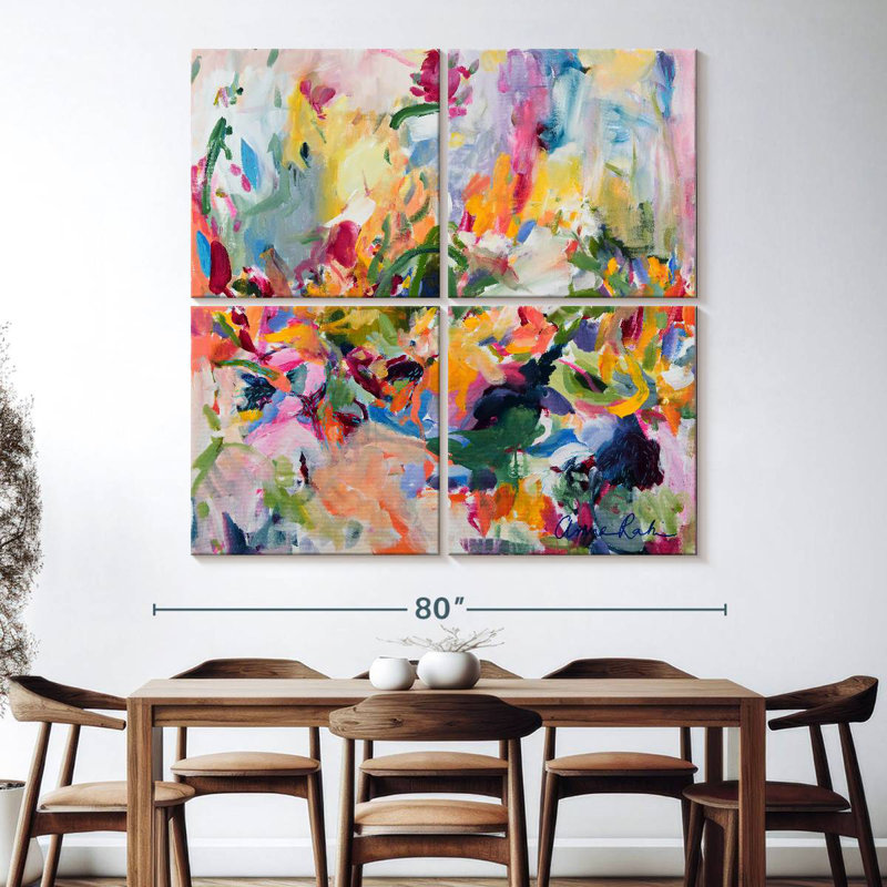 In The Springtime, 74" H x 74" W
