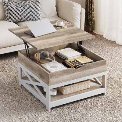 Solid Wood Lift Top Coffee Table