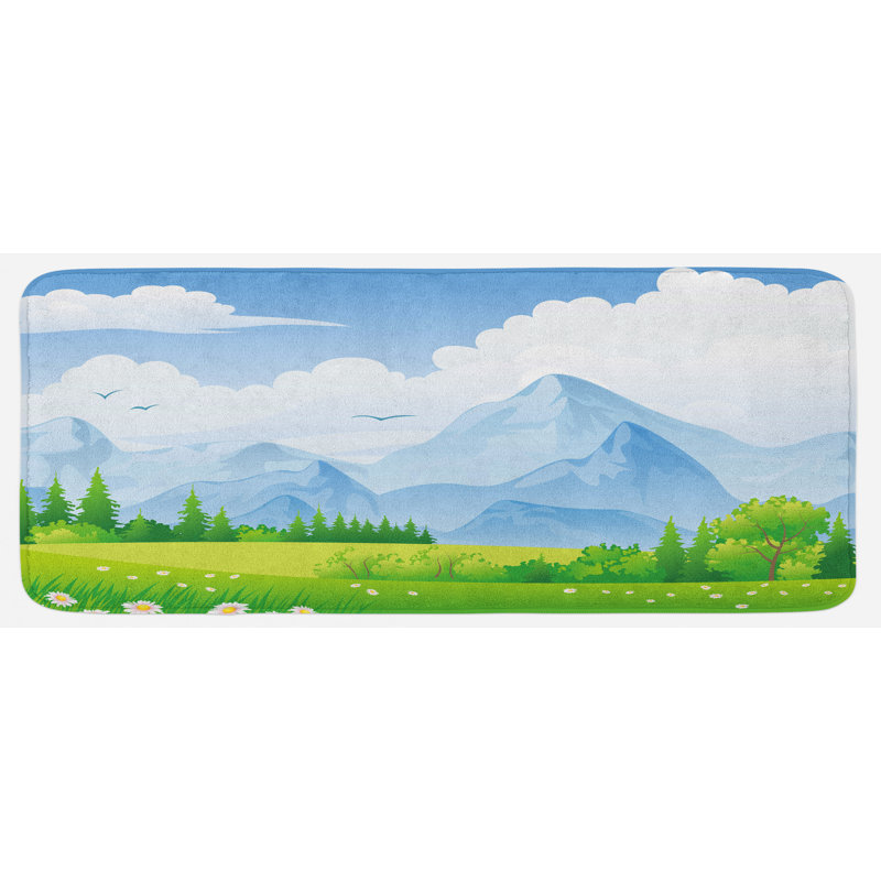 Tapis de cuisine nature