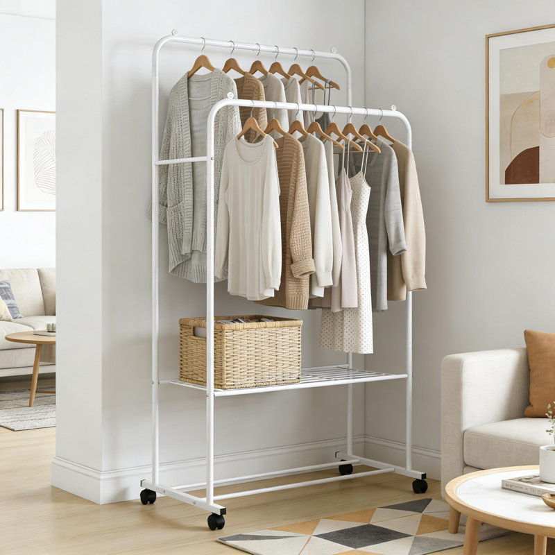 Portemanteaux pour vêtements, Blanc