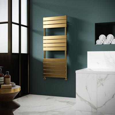 Piazza Flat Panel Towel Rail Towel Warmer