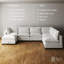 Canapé modulaire sans accoudoirs avec repose-pieds Somerdale-896881907