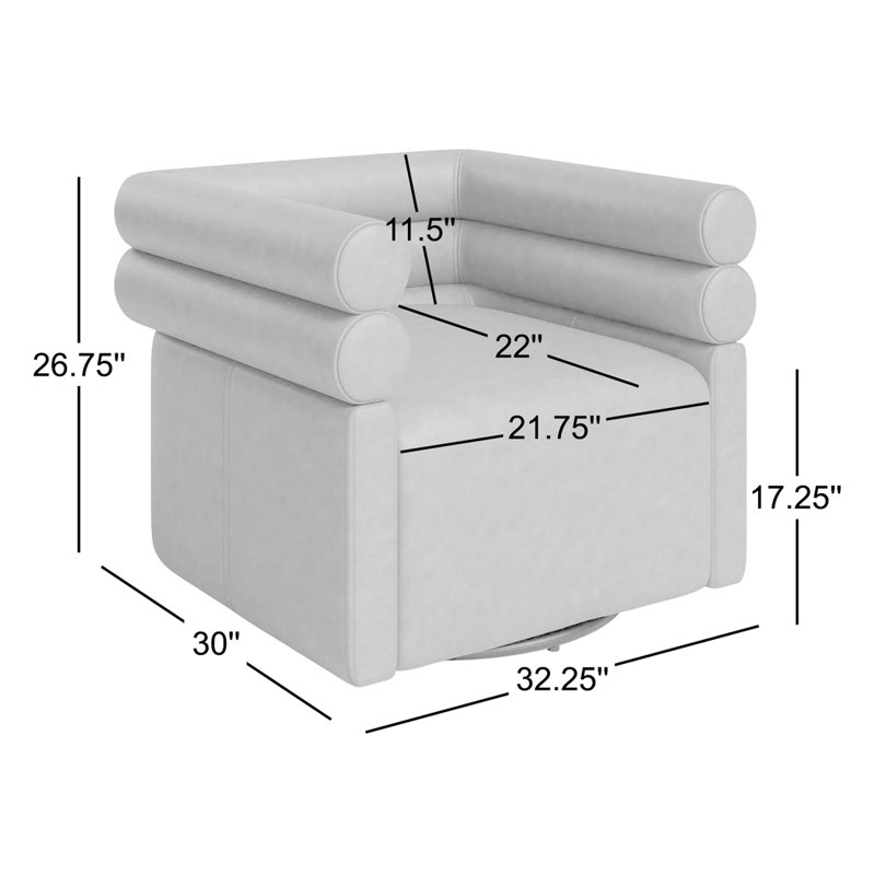 Evie Swivel Armchair