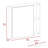 Minsk Medicine Cabinet, Mirror, Two External Shelves, Single Door Cabinet, Three Interior Shelves-669028878