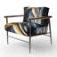Crillon - Fauteuil d'appoint rembourré en marbre-1560186274