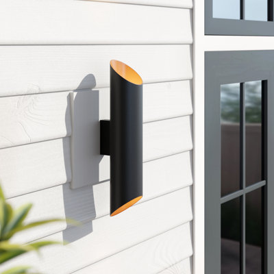 Lilyanna 2 - Bulb 14cm H Integrated LED Outdoor Armed Sconce