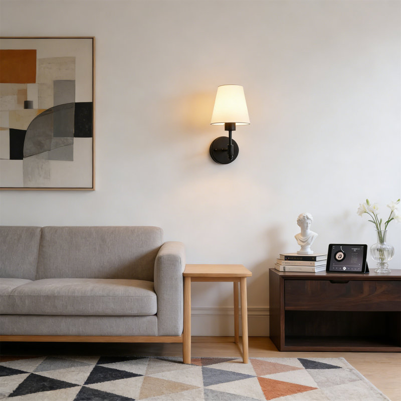 Armed Sconce, Black
