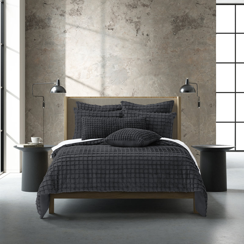 Carter Duvet Cover Set, Twin Duvet Cover + 1 Sham, Linen
