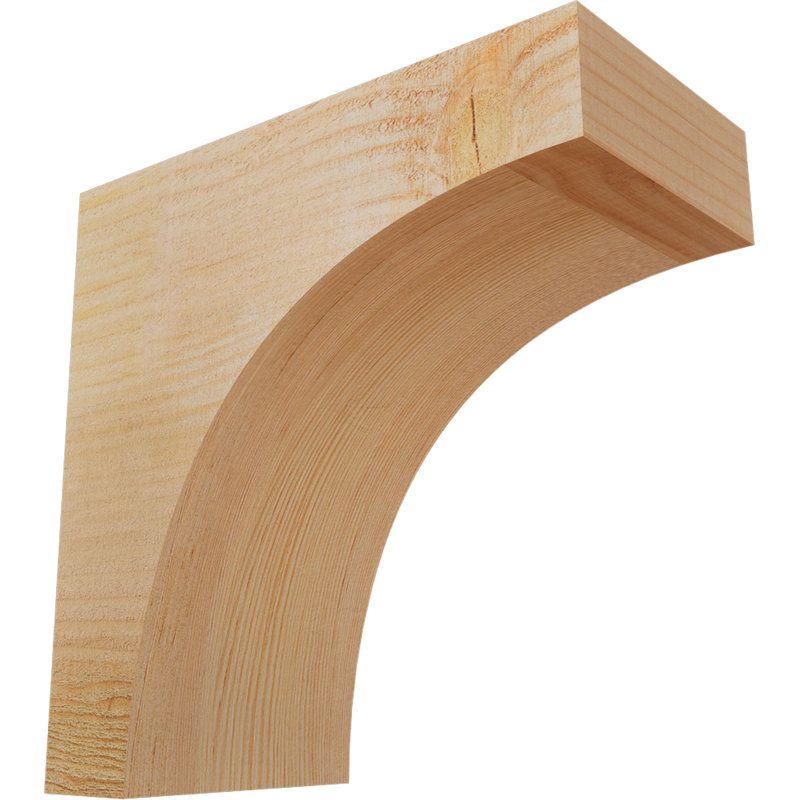 Huntington Corbel, H 12 po x l 6 po x P 12 po, Sapin de Douglas, Sciage brut