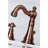 Kingston Brass American Patriot Two-Handle 3-Hole Deck Mount Widespread Bathroom Faucet with Pop-Up Drain-45219931