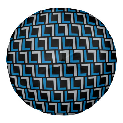 Geometric Reversible Throw Pillow