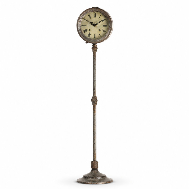 Horloge de table en métal Branson