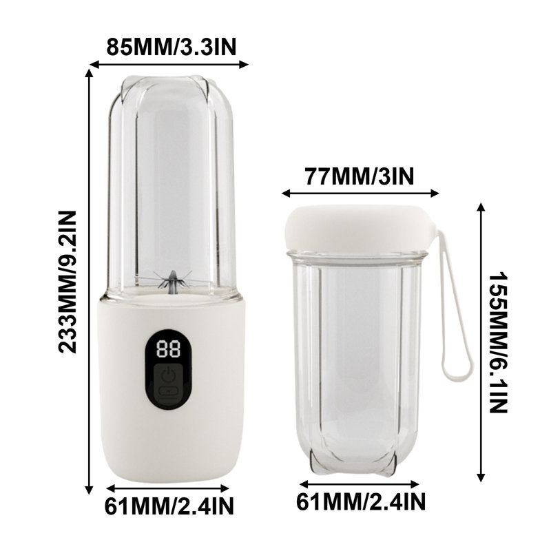 Home Juicer USB Juicer Portable, White