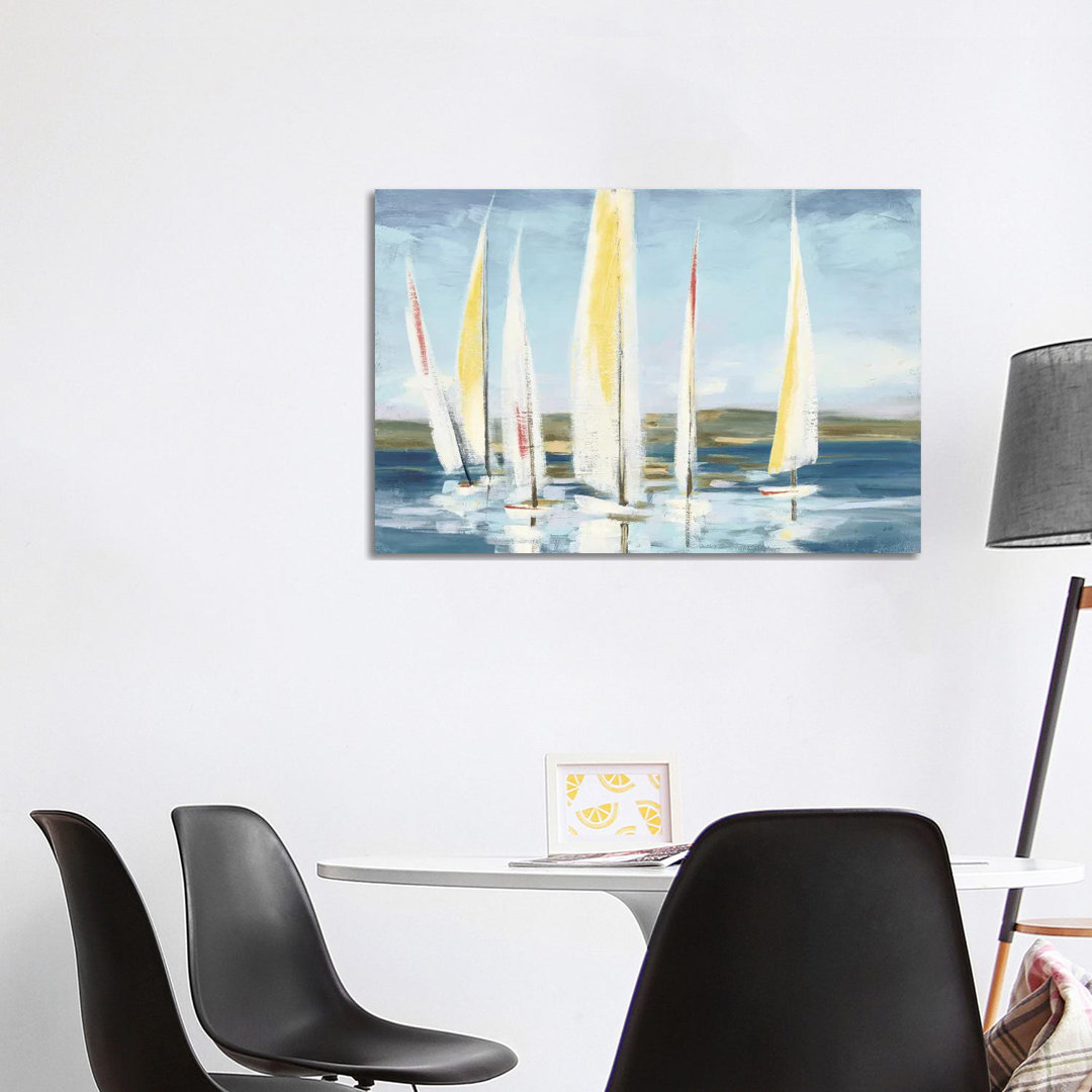 Julia Purinton - Wrapped Canvas Painting