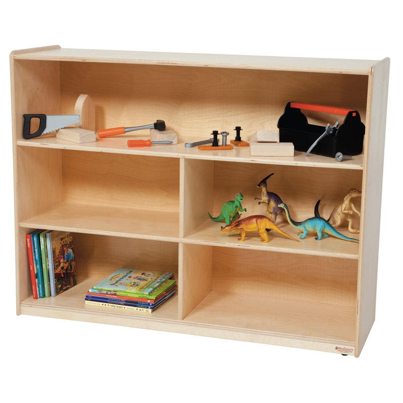Unité de rangement polyvalente Natural Environments, H 38 po, Naturel, Contre-plaqué, H 38 po x l 48 po x P 18 po