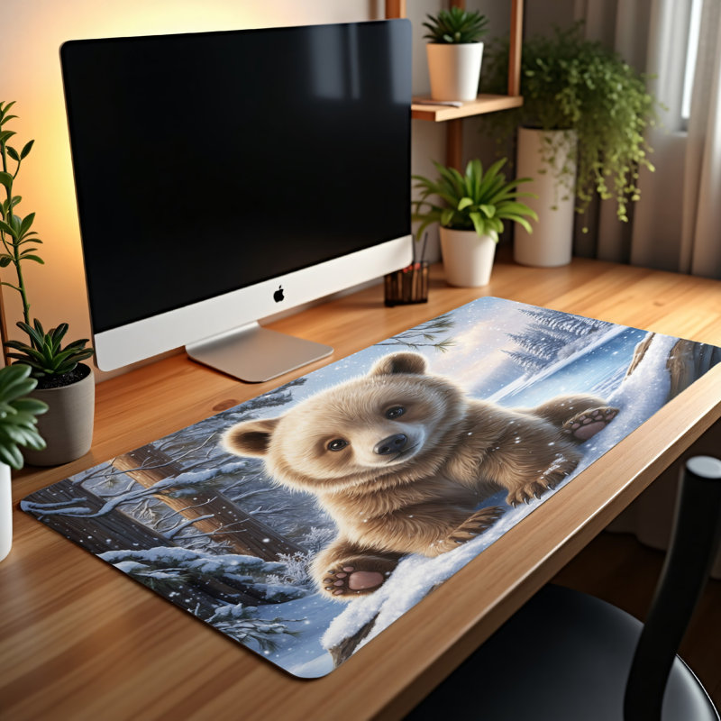 Polyester Desk Pad, 23.6x13.8