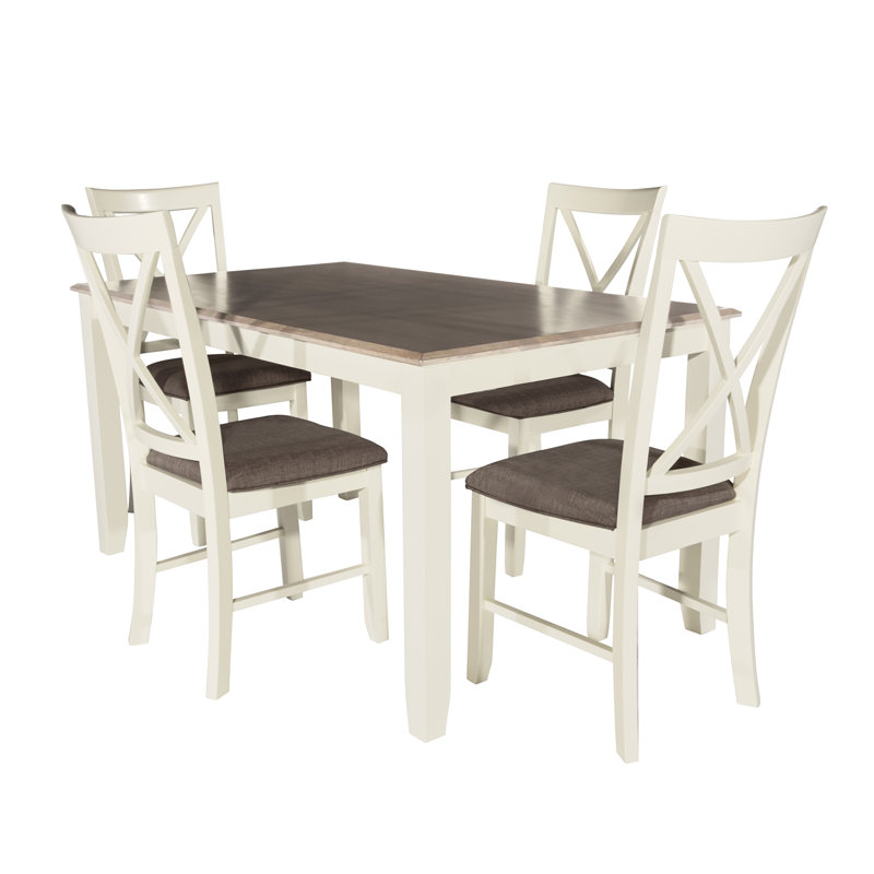 Ensemble repas pour 4 personnes Eltingville, Taupe